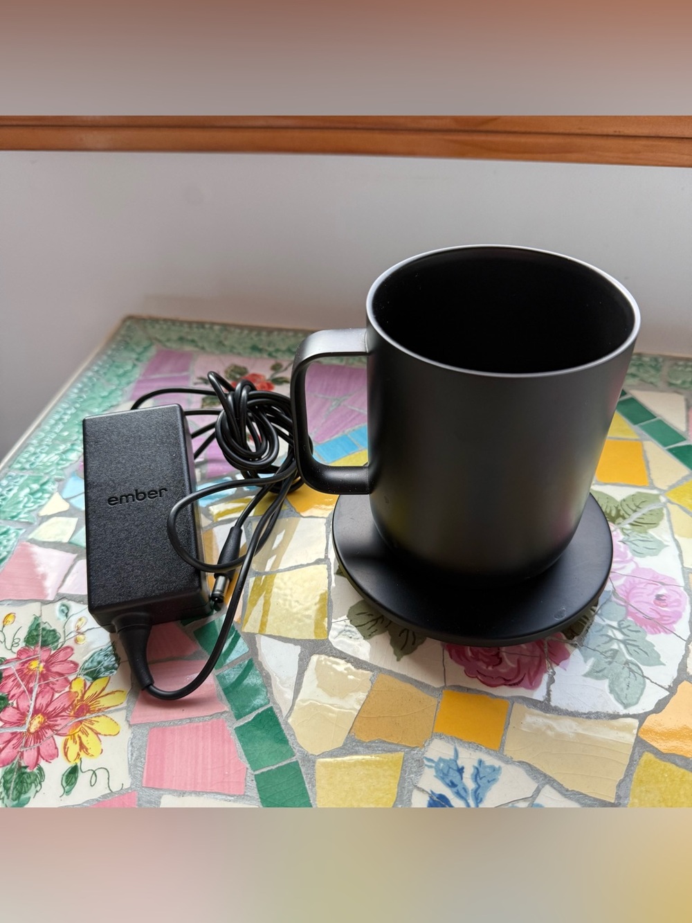 Ember 10 oz Ceramic Temperature Controlled Smart Mug Black